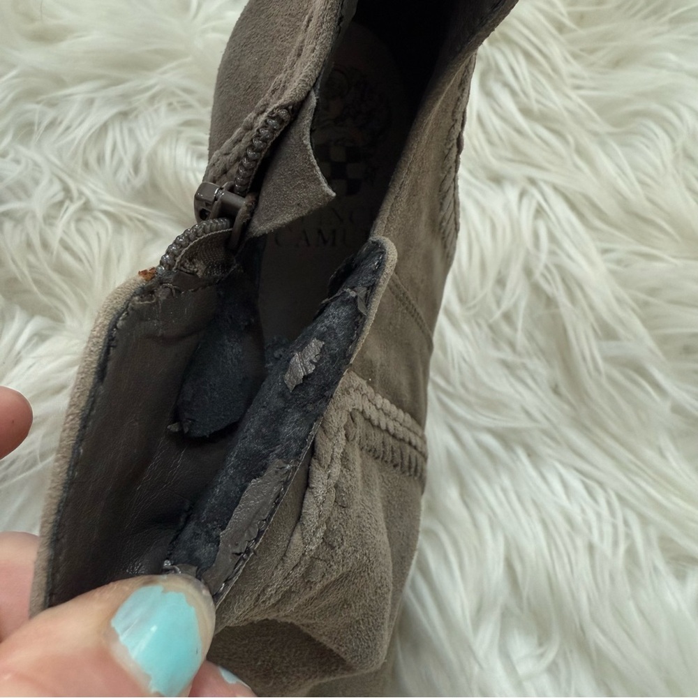 Vince Camuto Abesta Open Toe Booties - Picture 3 of 6
